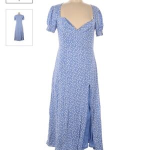 Bardot Dress with high slit